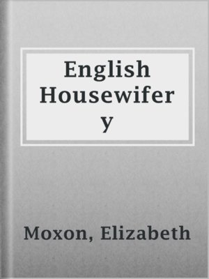 English Housewifery - ebook
